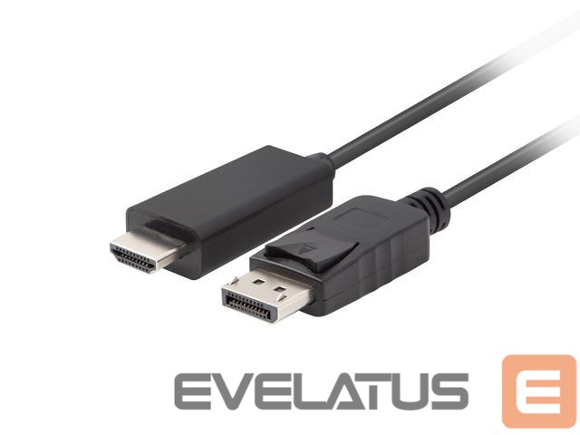 Monitori tarvik Lanberg DisplayPort to HDMI Cable CA-DPHD-11CC-0018-BK 1.8 m