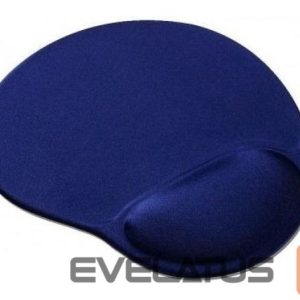 Arvutihiir Gembird  MP-GEL-B Gel mouse pad with wrist support, blue Blue, Gel mouse pad 