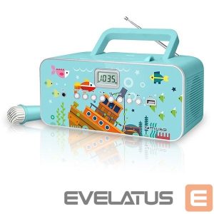 Interaktiivne lahendus Muse  M-29KB Image, 30 W, Portable radio CD/MP3 player with USB, 