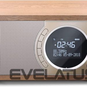 Interaktiivne lahendus Sharp  DR-450(BR) Digital Radio, FM/DAB/DAB+, Bluetooth 4.2, Alarm function, Brown 