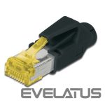 Üleminek Digitus  A-MO6A 8/8 HRS AT 6A modular RJ45 Plug, Hirose TM31 8P8C, shielded, for round cable, incl. hood 