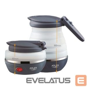 Veekeetja Adler  Kettle AD 1279 Electric, 750 W, 0.6 L, Silicon, White 