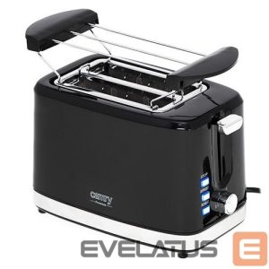 Röster Camry  Toaster CR 3218 Power 750 W, Number of slots 2, Housing material Plastic, Black 
