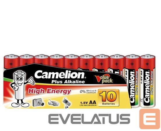 Muu arvutitarvik Camelion LR6-BP10 AA/LR6, Plus Alkaline, 10 pc(s)