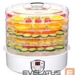 Muud väikesed kodumasinad Camry  Food Dehydrator CR 6659	 Power 240 W, Number of trays 5, Temperature control, Integrated timer, White 