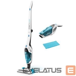 Tolmuimeja ETA  Vacuum Cleaner Dasty AquaPlus 344790010 Cordless operating, Handstick and Handheld, 14.4 V, Operating time (max) 45 min, White/Blue 