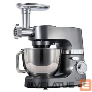 Mikserid ja blenderid Adler  Planetary Food Processor AD 4221	 1200 W, Bowl capacity 7 L, Number of speeds 6, Meat mincer, Steel 