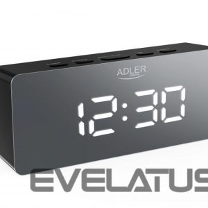 Interaktiivne lahendus Adler  Alarm Clock AD 1189B Black 