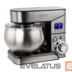 Mikserid ja blenderid Camry  Planetary Food Processor CR 4223 Number of speeds 6, 2000 W, Bowl capacity 5 L, Stainless steel, Silver 