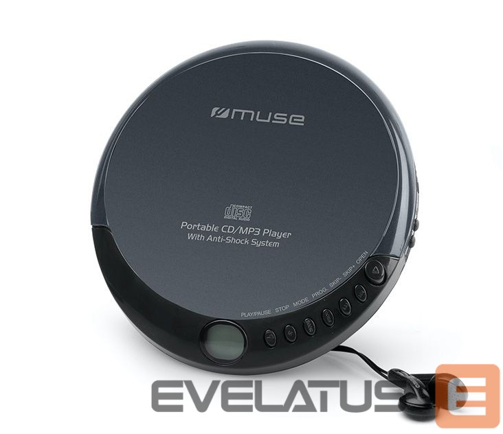 Mp3 mängija Muse Portable CD/MP3 Player With Anti-shock M-900 DM Black