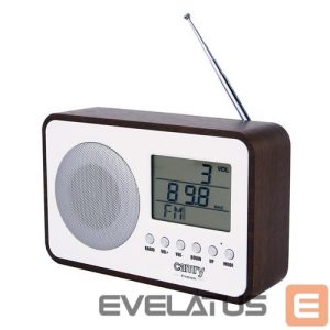 Interaktiivne lahendus Camry  Digital Radio CR 1153 White/woden, 5 W 