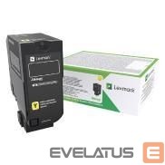 Tarvikud ja tarvikud LEXMARK  25K CX725 Corporate Toner Cartridge Toner cartridge, Yellow 