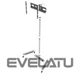 Teleri kinnitus EDBAK  Flat Screen Trolley for One Screen Floor stand, TR5E, 42-65 ", Trolleys & Stands, Maximum weight (capacity) 50 kg, Black 