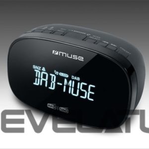 Interaktiivne lahendus Muse  DAB+/FM Dual Alarm Clock Radio M-150 CDB Alarm function, AUX in, Black 