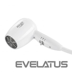 Tervishoid Adler  Hair dryer for hotel and swimming pool AD 2252	 1600 W, Number of temperature settings 2, White 