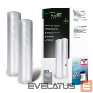 Filtrid ja tarvikud Caso  Vacuum Rolls 01248 2 pcs, Dimensions (W x L) 30 x 600 cm, Transparent 