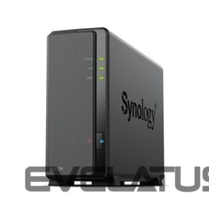 Mälupulk Synology  Tower NAS DS124 up to 1 HDD/SSD, Realtek, RTD1619B, Processor frequency 1.7 GHz, 1 GB, DDR4, 1x1GbE, 2xUSB 2.0 