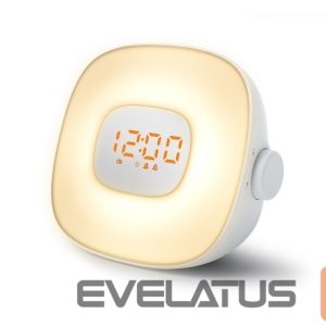 Interaktiivne lahendus Muse  Light Clock Radio ML-198CR USB port, White, AUX in 