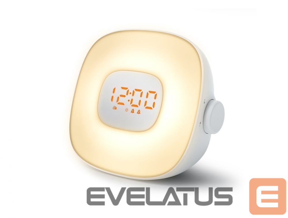Interaktiivne lahendus Muse Light Clock Radio ML-198CR USB port, White, AUX in