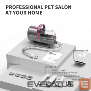 Kariloomade jaoks PETKIT  Air Clipper Pet Grooming Vacuum Kit 