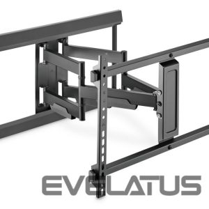 Teleri kinnitus Digitus  Full Motion TV Wall Mount DA-90454	 37-80 ", Maximum weight (capacity) 60 kg, Black 