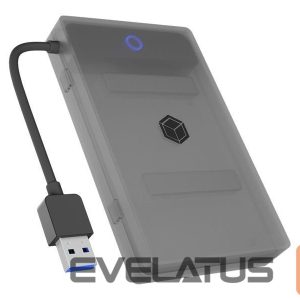 Kõvaketta korpus Raidsonic  Icy Box IB-AC603b-U3 2.5" SATA III to USB 3.2 Gen 1 Type-A Adapter, With Protection Box, Black 