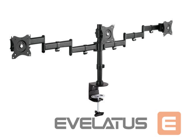 Teleri kinnitus Digitus Universal Triple Monitor Stand with Clamp Mount