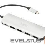 Muu arvutitarvik Digitus  USB Type-C 4 port hub (USB 3.0) + PD 