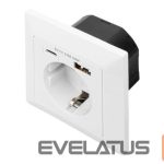 Server – muud tarvikud Digitus  Safety Plug for Flush Mounting with 1 x USB Type-C, 1 x USB A 