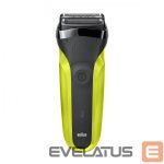 Raseerijad Braun  Shaver 300s  Operating time (max) 30 min Black/Green 