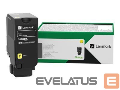 Tarvikud ja tarvikud LEXMARK CS/CX730 Yellow Return Programme 10.5K Toner Cartridge