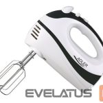 Mikserid ja blenderid Adler  Mixer AD 4205 b Hand Mixer 300 W Number of speeds 5 Turbo mode White/Black 