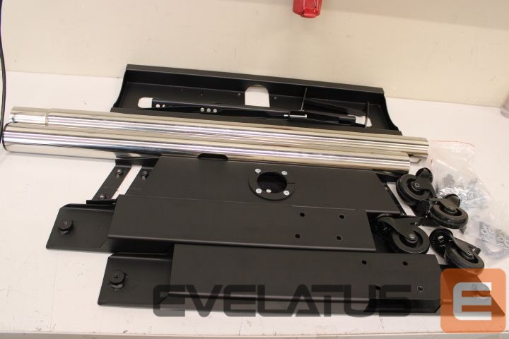 Teleri kinnitus EDBAK SALE OUT. Floor stand TR5E 42-65 " Trolleys & Stands Maximum weight (capacity) 50 kg USED AS DEMO, SCRATCHED, MISSING HEXAGON WRENCHES Black