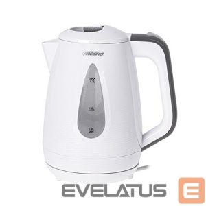 Veekeetja Mesko  Kettle | MS 1261g | Electric | 2200 W | 1.7 L | Polypropylene | 360° rotational base | Grey 