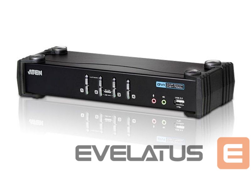 Server – muud tarvikud Aten 4-Port USB DVI/Audio KVMP Switch 4-Port USB DVI/Audio KVMP Switc