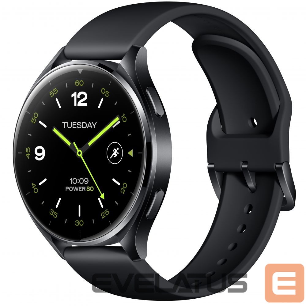 Nutikell Xiaomi Watch 2 | Smart watch | GPS (satellite) | AMOLED | Black