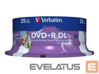 Maatriksoptika Verbatim  25xDVD+R DL 8,5 GB 8x SP 