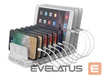 Arvutiseadmed ja mängukonsoolid Unitek  Y-2190 Charging station 8x 