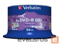 Maatriksoptika Verbatim  43758 DVD+R DL  50pc 