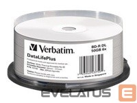 Maatriksoptika Verbatim  BluRay BD-R DL 50GB 25pc 