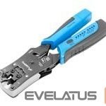 Server – muud tarvikud Lanberg  NT-0203 Professional crimping tool with tester 2in1 for RJ45 and RJ11 plugs 