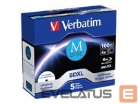 Maatriksoptika Verbatim  VERBATIM BluRay M-DISC BD-R 100GB 5pc 