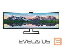 Monitorid Mmd-monitors & displays  PHILIPS 499P9H/00 49inch USB-C DOCKING DISPLAY 5120x1440 CURVED VA 5ms GtG HAS USB-C/DP/HDMI/RJ45 USB HUB Speakers VESA 