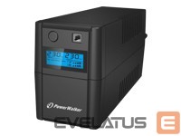 Elektrienergia jaotus ja juhtimine Power walker  POWERWALK VI 850 SHL IEC Power Walker UPS LINE-INTERACTIVE 850VA, 4X IEC, RJ11 IN/OUT, USB, LCD 