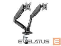 Monitori tarvik Icy box  ICYBOX IB-MS304-T IcyBox Monitor stand with table support for two monitors up to 27 (68 cm) 