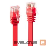 Võrgulülitid LINDY  CABLE CAT6 U/UTP 5M/RED 47514 