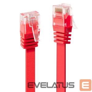 Võrgulülitid LINDY  CABLE CAT6 U/UTP 5M/RED 47514 