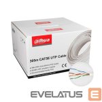 Võrgulülitid DAHUA  CABLE CAT5E UTP 305M WHITE/PFM920I-5EUN 