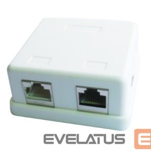 Võrgulülitid Gembird  CABLE ACC MOUNT BOX 2XCAT5E/NCAC-HS-SMB2 