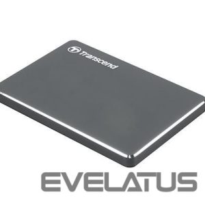 Kõvaketas HDD Transcend  External HDD||StoreJet|1TB|USB 3.1|Colour Iron Grey|TS1TSJ25C3N 
